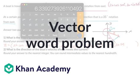 resultant velocity formula|Khan Academy.